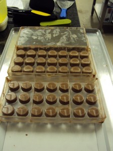 pralines en cours de cristallisation 1