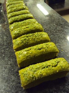 financiers sésame au wasabi