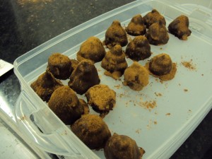 truffes au miel